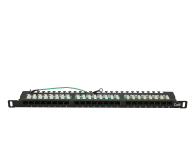 Extralink Patchpanel 24 porty 0.5U CAT6 UTP EX.9663 - 1323252 - zdjęcie 1